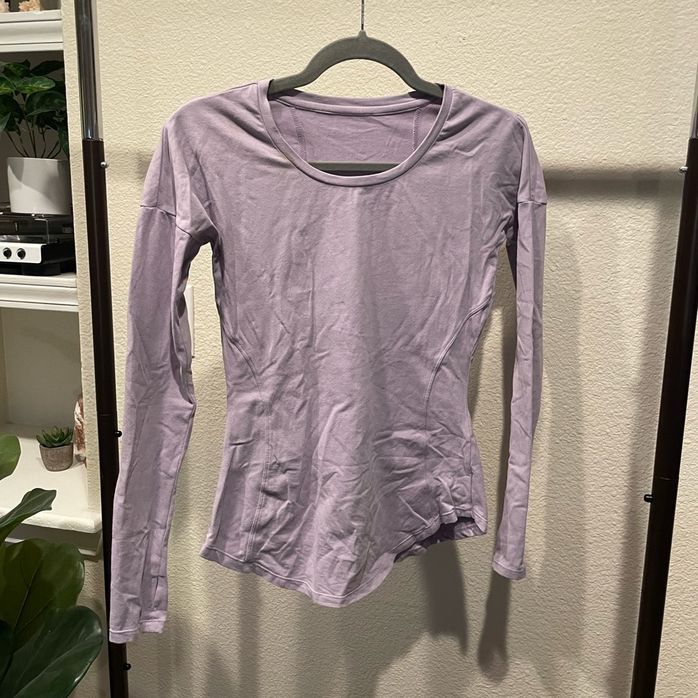 Lavender Purple Long Sleeve Tee | Balance Athletica